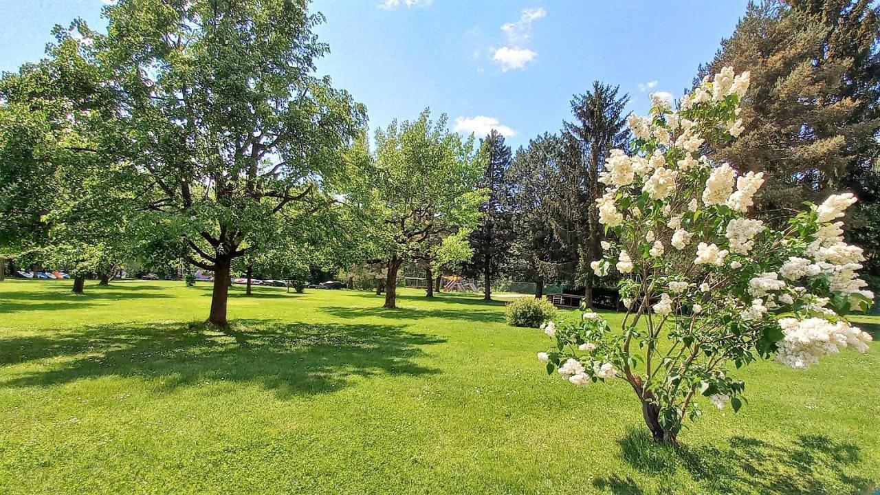 Kaspar Haus Kmb Seeblick Appartement Am Ossiacher See Mit Direktem Seezugang, Hallenbad Bodensdorf Exterior photo
