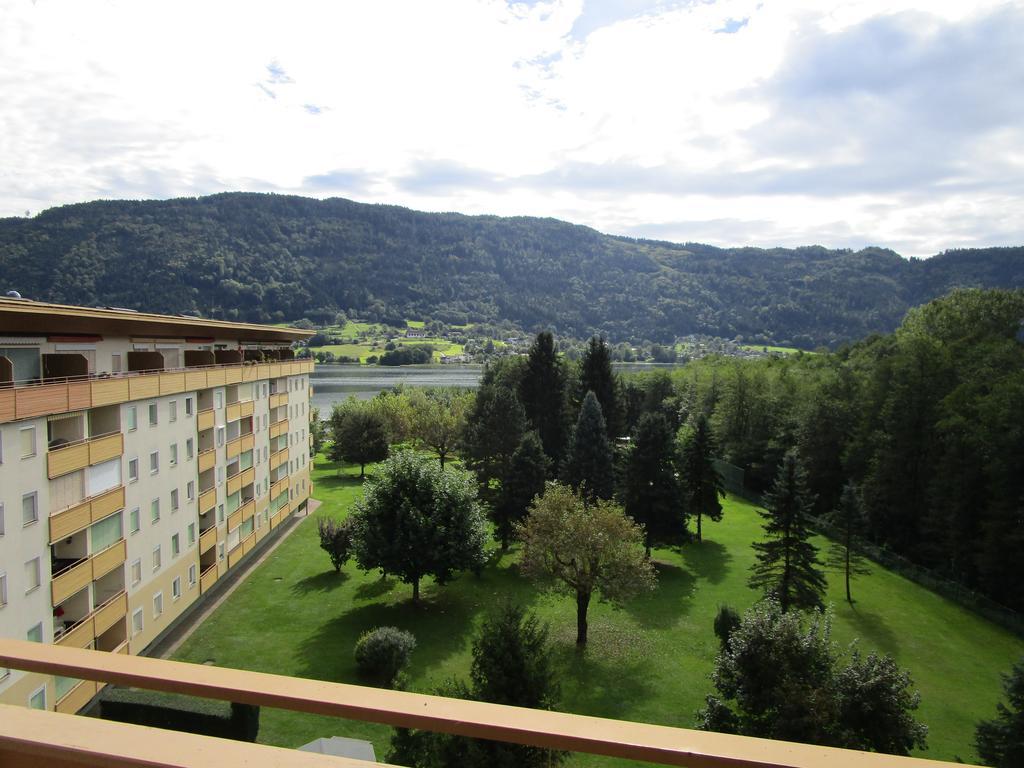 Kaspar Haus Kmb Seeblick Appartement Am Ossiacher See Mit Direktem Seezugang, Hallenbad Bodensdorf Exterior photo